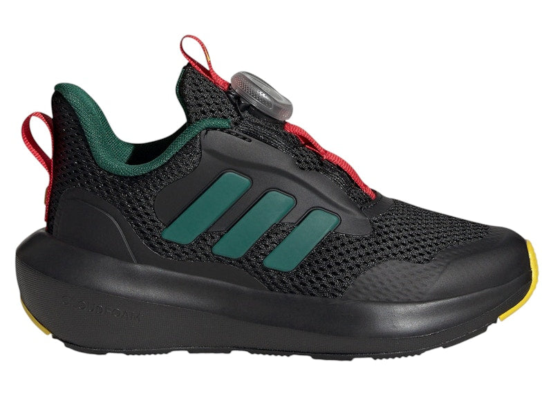 adidas Fortarun 3.0 BOA Black Collegiate Green Yellow (GS)