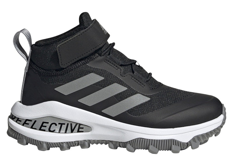 adidas Fortarun All Terrain Cloudfoam Core Black Silver Metallic Cloud White (GS)