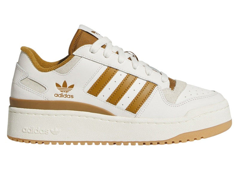 adidas Forum Bold Stripes White Bronze Strata (Women's)