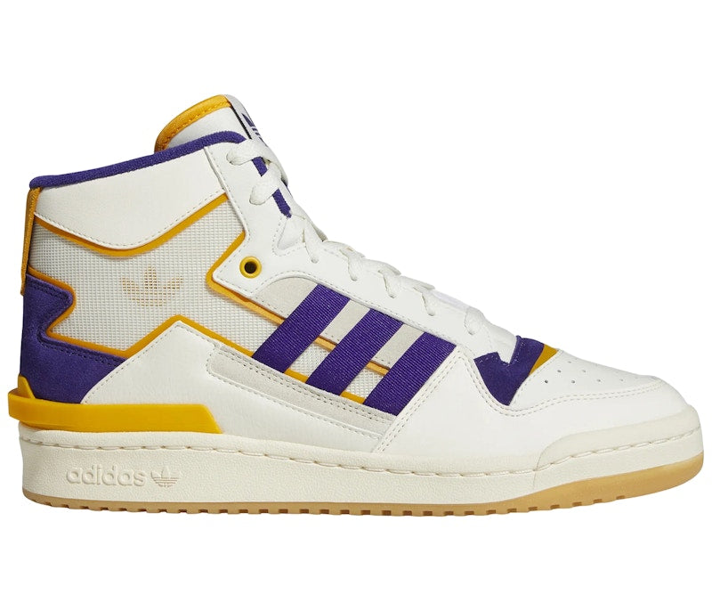 adidas Forum Exhibit Mid Inside Out White Purple Gold