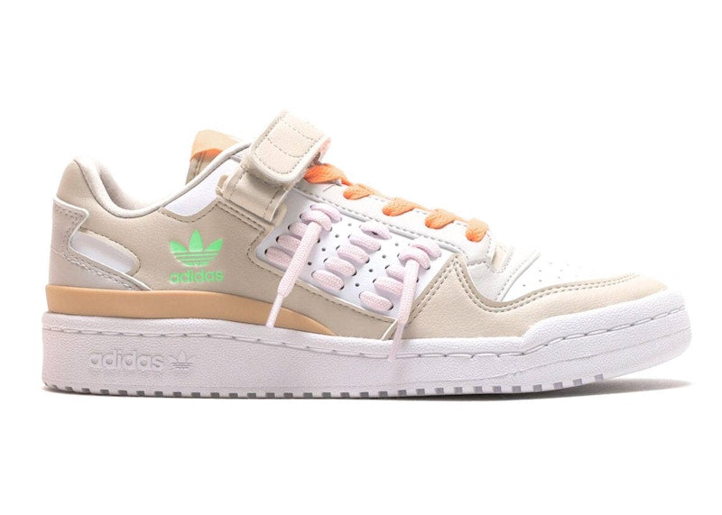 adidas Forum Lace Low White Orange Pink (Women's)
