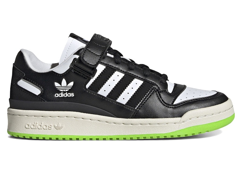 adidas Forum Low Black Neon Green (Women's)