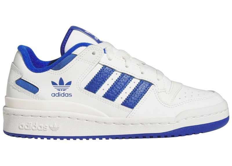 adidas Forum Low CL Core White Royal Blue (GS)