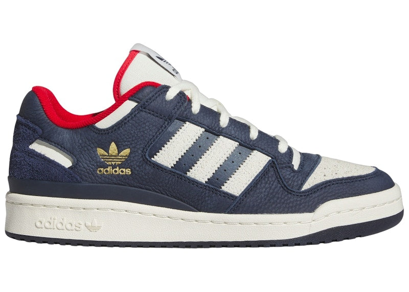 adidas Forum Low CL Night Indigo Ivory Better Scarlet