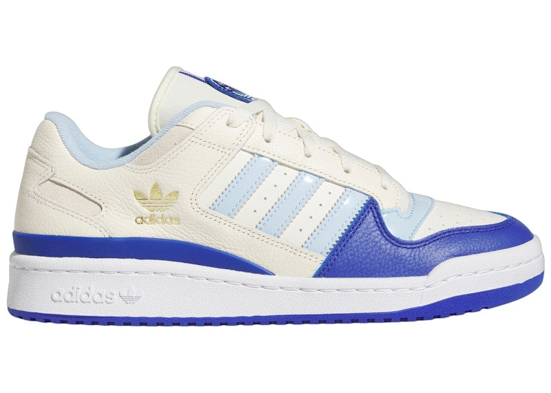 adidas Forum Low Classic Cream White Clear Sky Semi Lucid Blue