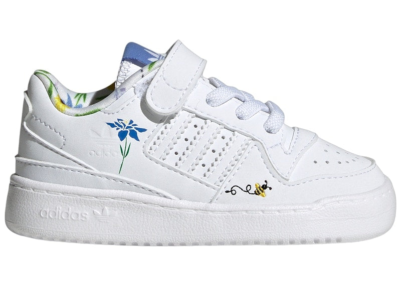 adidas Forum Low Cloud White Blue Fusion Green (TD)