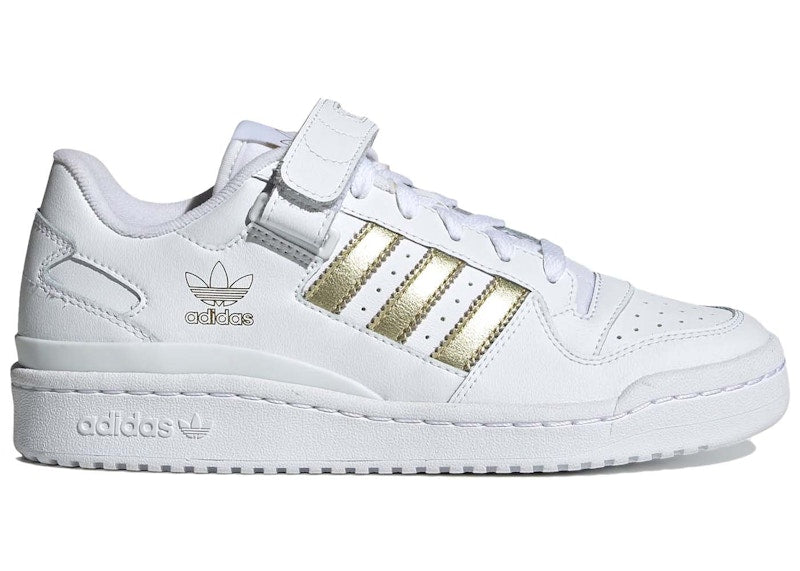 adidas Forum Low Cloud White Gold Metallic (Women's)