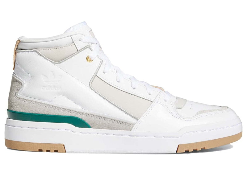 adidas Forum Luxe Mid White Collegiate Green Gum