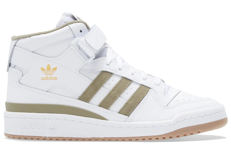 adidas Forum Mid Cloud White Orbit Green