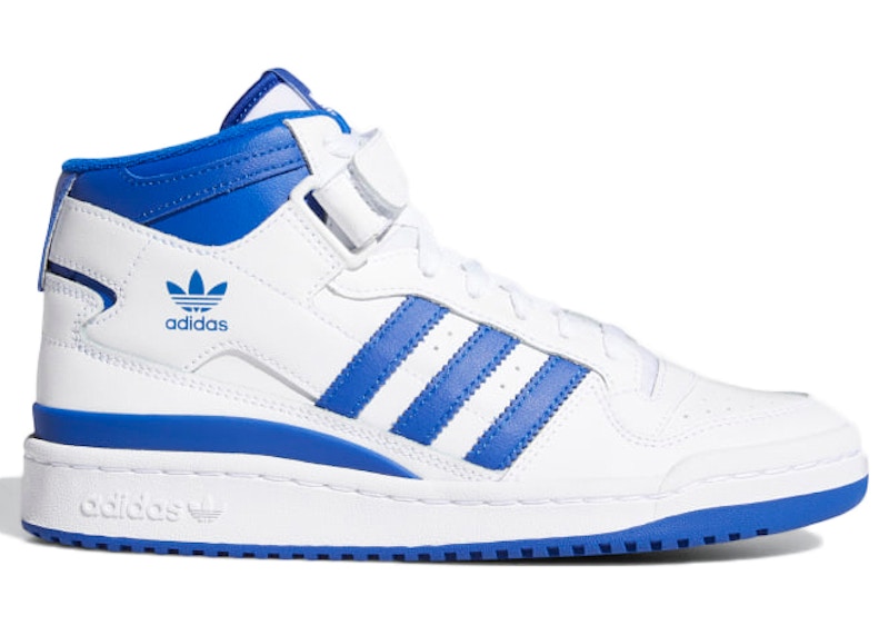 adidas Forum Mid White Royal Blue (Women's)
