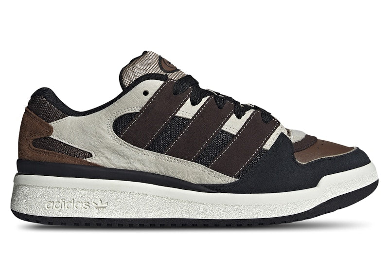 adidas Forum Puffed Off White Dark Brown Black