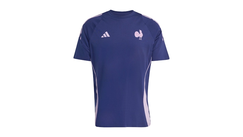 adidas France Cotton T-Shirt Dark Blue