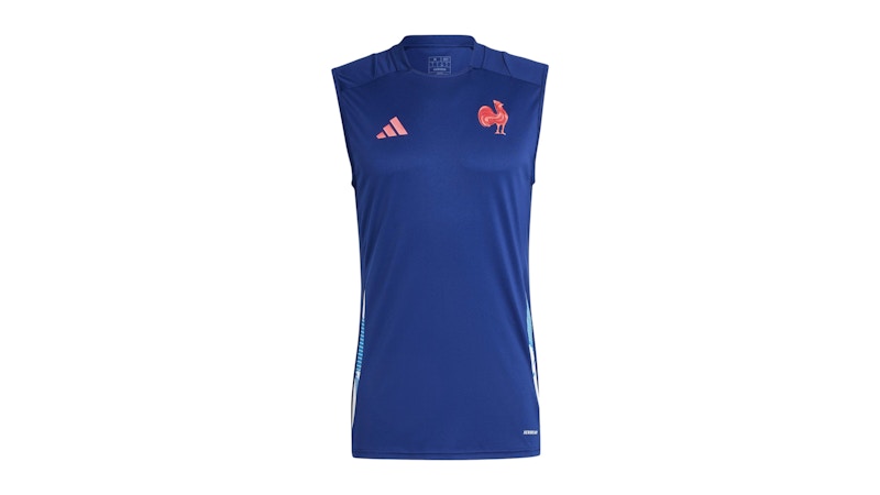 adidas France Sleeveless Jersey Dark Blue