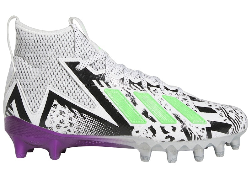 adidas Freak 23 Mismatch Cloud White Team Solar Green Core Black