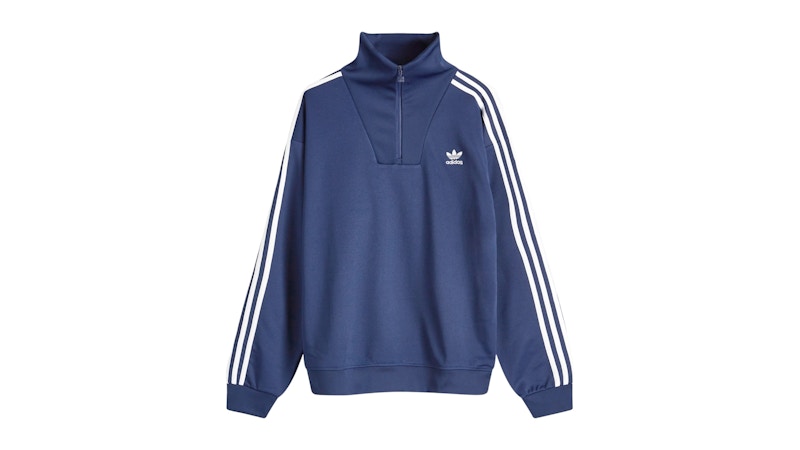 adidas Funnelneck Track Top Night Indigo