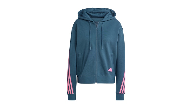 adidas Future Icons 3-Stripes Full-Zip Hoodie Arctic Night