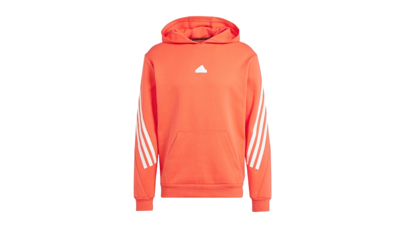 adidas Future Icons 3-Stripes Hoodie Bright Red