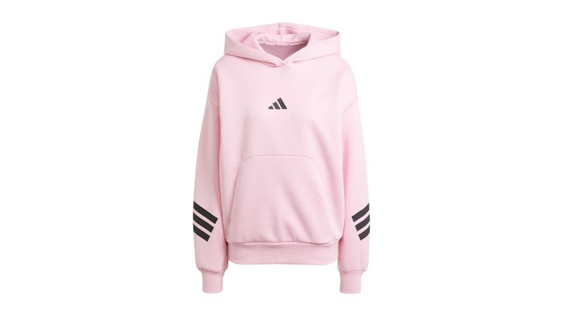 adidas Future Icons 3-Stripes Hoodie True Pink