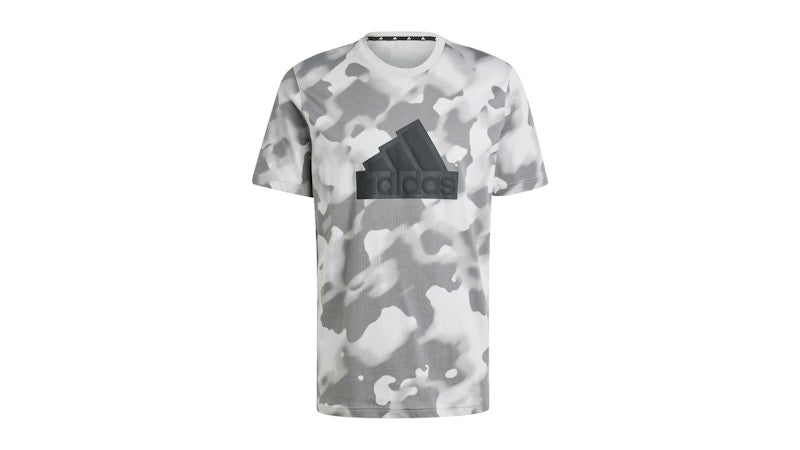 adidas Future Icons Badge Of Allover Print T-Shirt Multicolor/Grey Two
