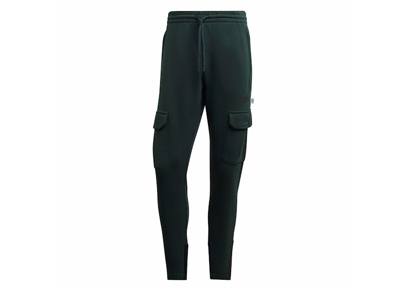 adidas Future Icons Fleece Cargo Pants Shadow Green