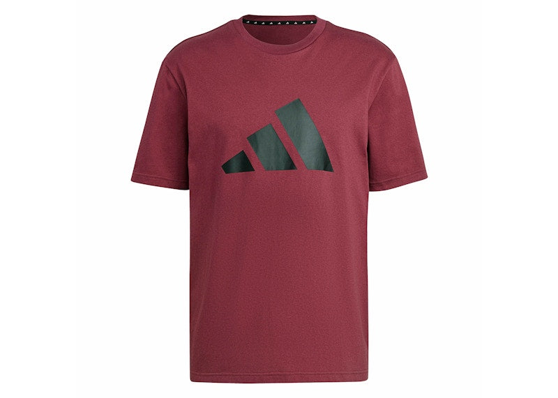 adidas Future Icons Logo Graphic Tee Victory Crimson
