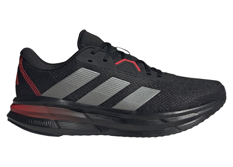adidas Galaxy 7 Core Black Iron Metallic Better Scarlet