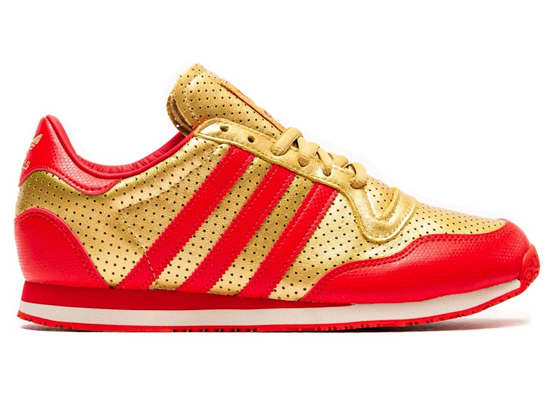 adidas Galaxy OG Gold Metallic Red