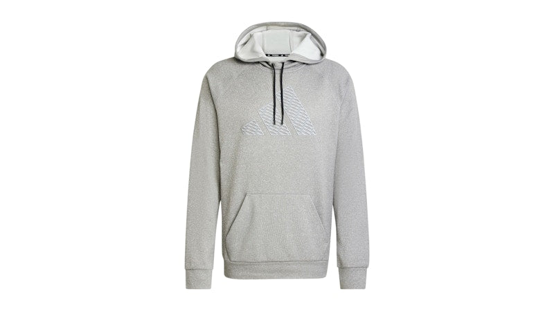 adidas Game And Go Hoodie Medium Grey Heather