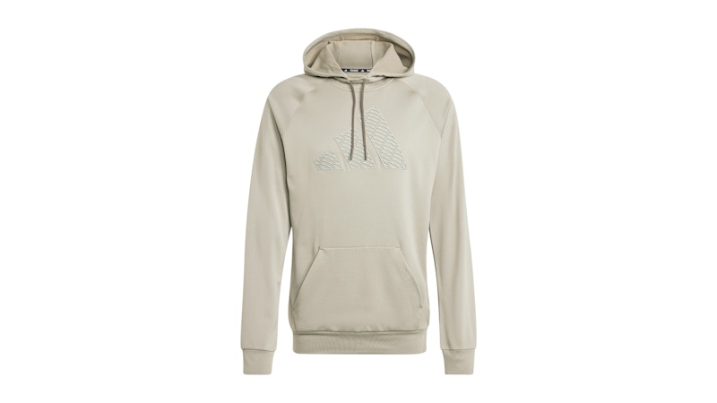adidas Game And Go Hoodie Silver Pebble