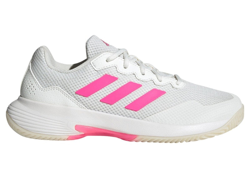 adidas Gamecourt 2.0 Core White Lucid Pink Core Black (Women's)