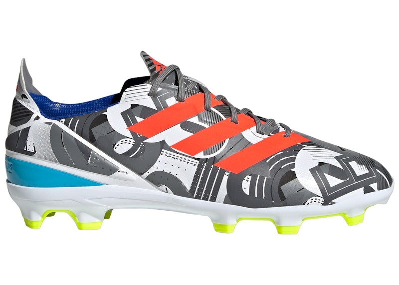 adidas Gamemode FG Cloud White Solar Red Bright Cyan (GS)