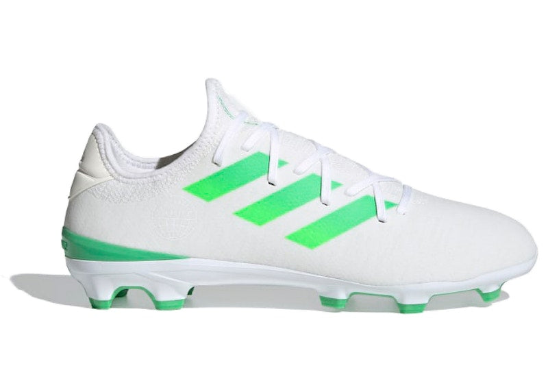 adidas Gamemode Knit FG White Screaming Green