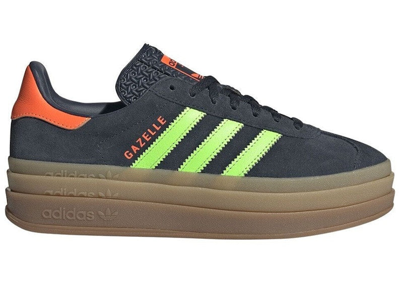 adidas Gazelle Bold Aurora Ink Solar Orange (Women's)