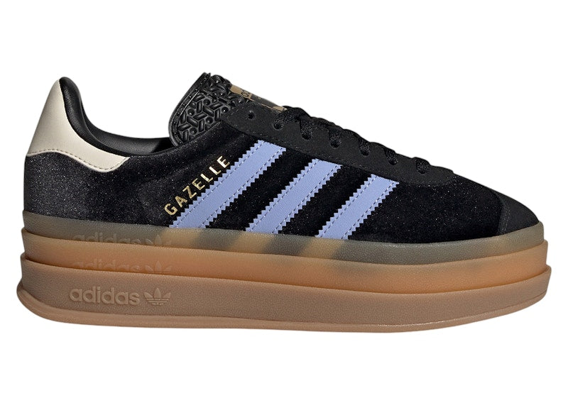 adidas Gazelle Bold Black Blue Spark (GS)