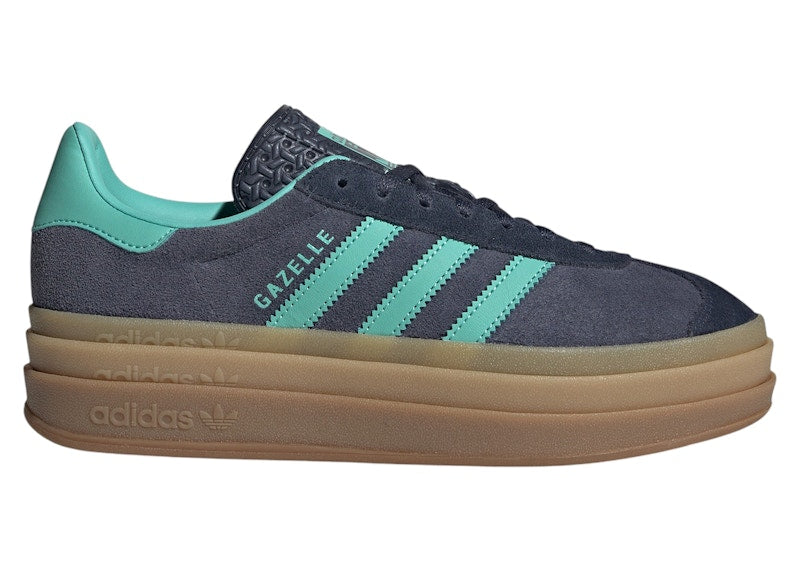 adidas Gazelle Bold Shadow Navy Acid Mint Legend Ink (Women's)