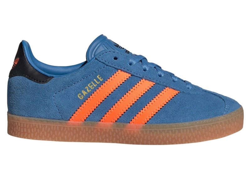 adidas Gazelle Focus Blue Solar Orange Core Black (PS)