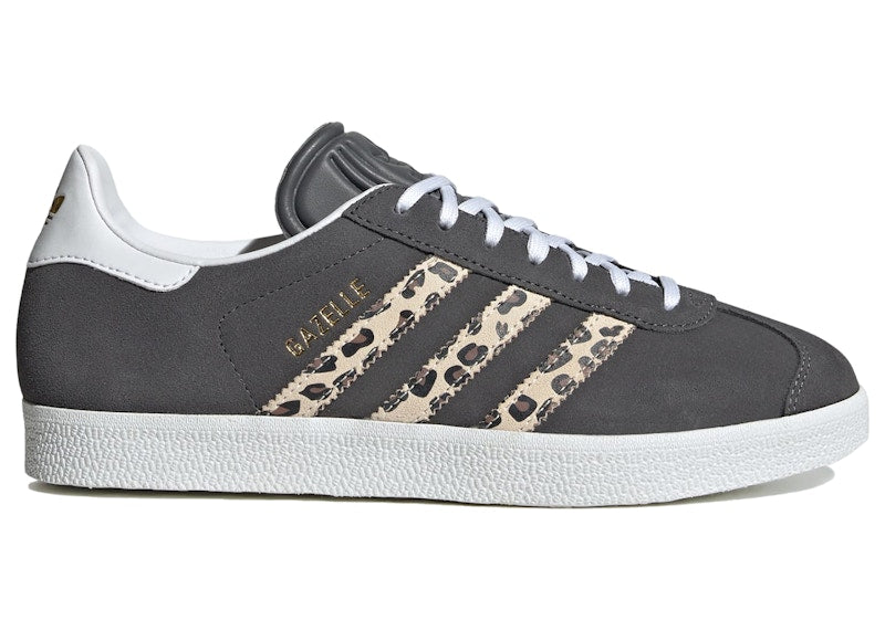 adidas Gazelle Grey Cheetah Stripes (Women's)