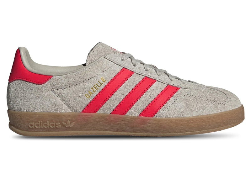adidas Gazelle Indoor Beige Lucid Red