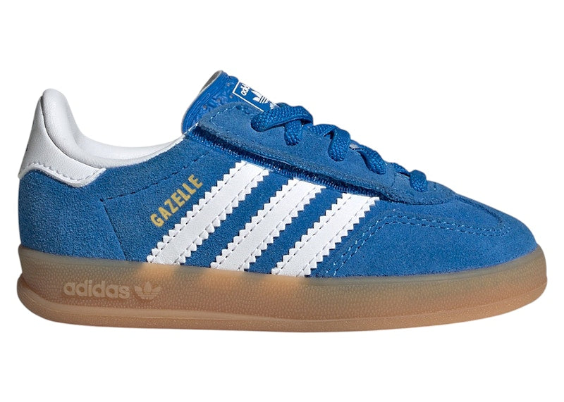 adidas Gazelle Indoor Comfort Closure Blue Bird White Gum (TD)