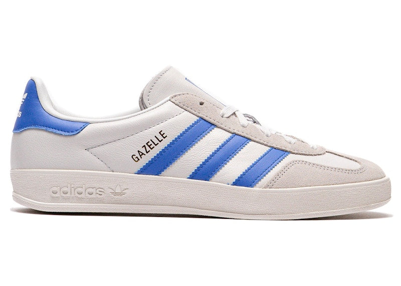 adidas Gazelle Indoor Crystal White Blue Grey