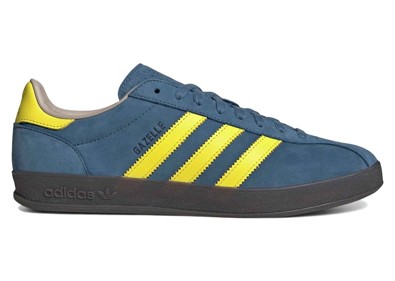 adidas Gazelle Indoor Pro Shocking Yellow Charcoal