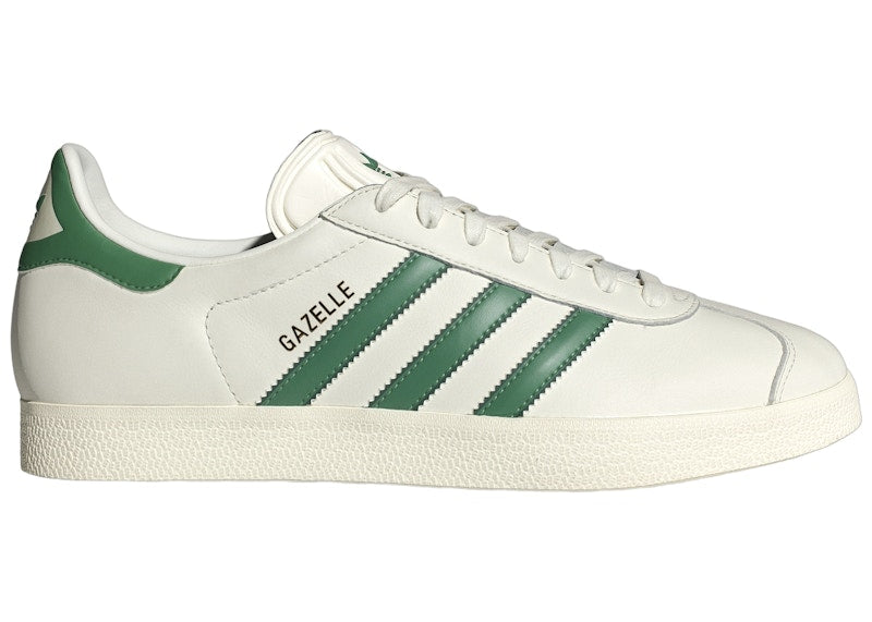 adidas Gazelle Off White Preloved Green Collegiate Green