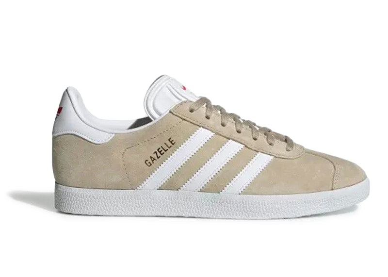 adidas Gazelle Savanna Cloud White Glory Red (Women's)