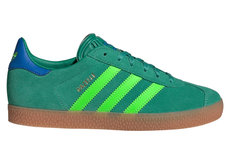 adidas Gazelle Semi Court Green Solar Green Blue Bird (GS)