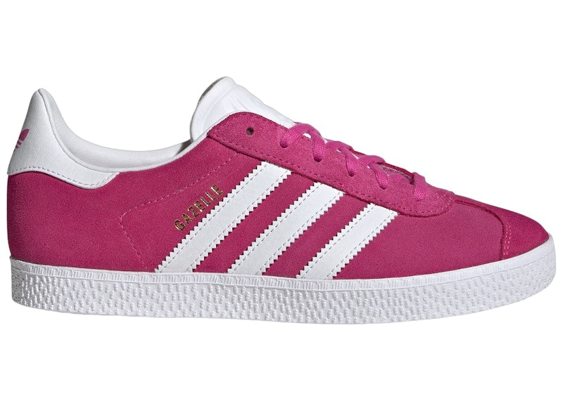 adidas Gazelle Semi Lucid Fuchsia Cloud White Gold Metallic (GS)