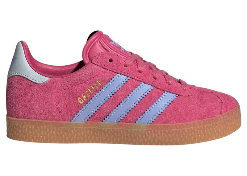 adidas Gazelle Shock Pink Blue Spark Halo Blue (PS)