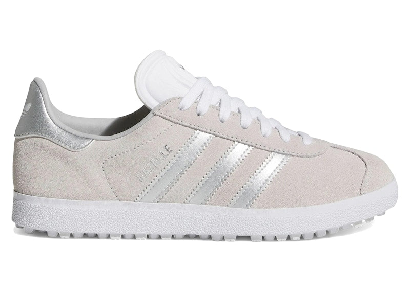 adidas Gazelle Spikeless Golf Crystal White Silver (Women's)
