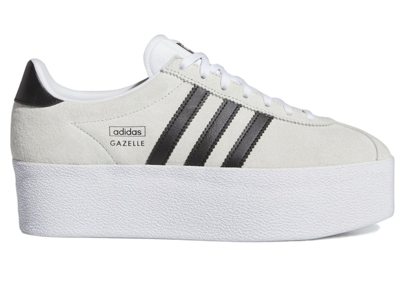 adidas Gazelle Up White Black (Women's)