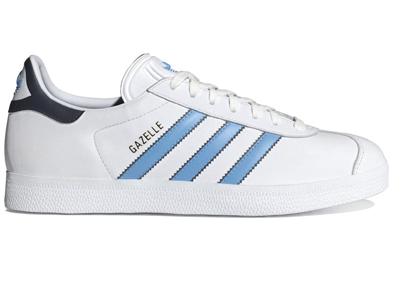 adidas Gazelle White Semi Blue Burst