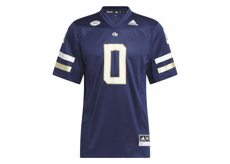 adidas Georgia Tech Classic Navy Jersey Team Navy